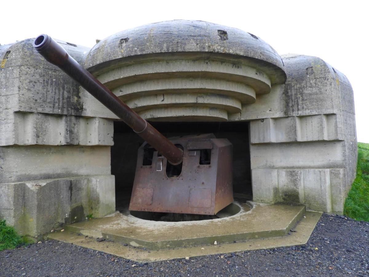 Nid De Pie Grand Duplex Lumineux Cadre Verdoyant Calme A 5 Mn De La Mer Pres Port En Bessin, Bayeux, Omaha Beach, Commes Exterior foto
